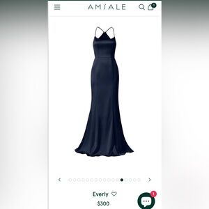 Elegant Black Evening Gown